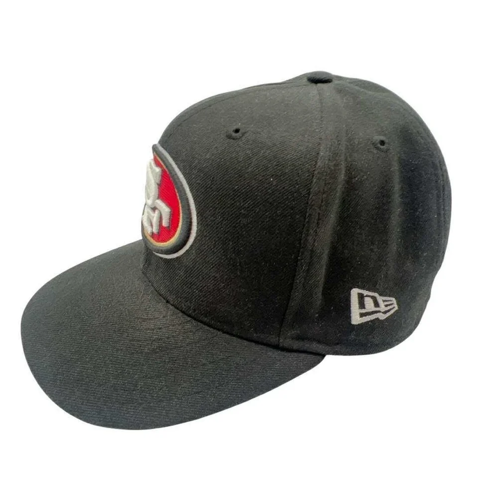 NFL San Francisco‎ 49ers New Era 59FIFTY Fitted Hat Black size 7